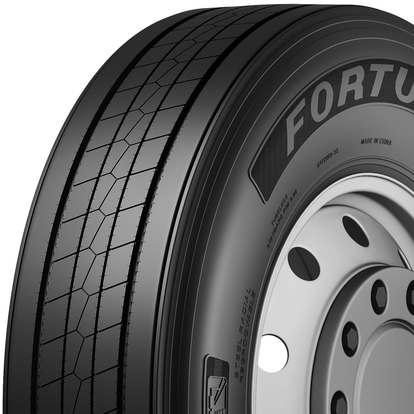 Fortune 295/75R22.5/G FTH107 Automotive Tire